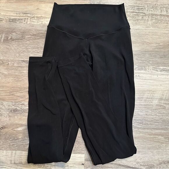 BUNDLE 3 AERIE Real Me 7/8 High Rise Legging Women Size Small Black Brown Blue - Picture 2 of 10